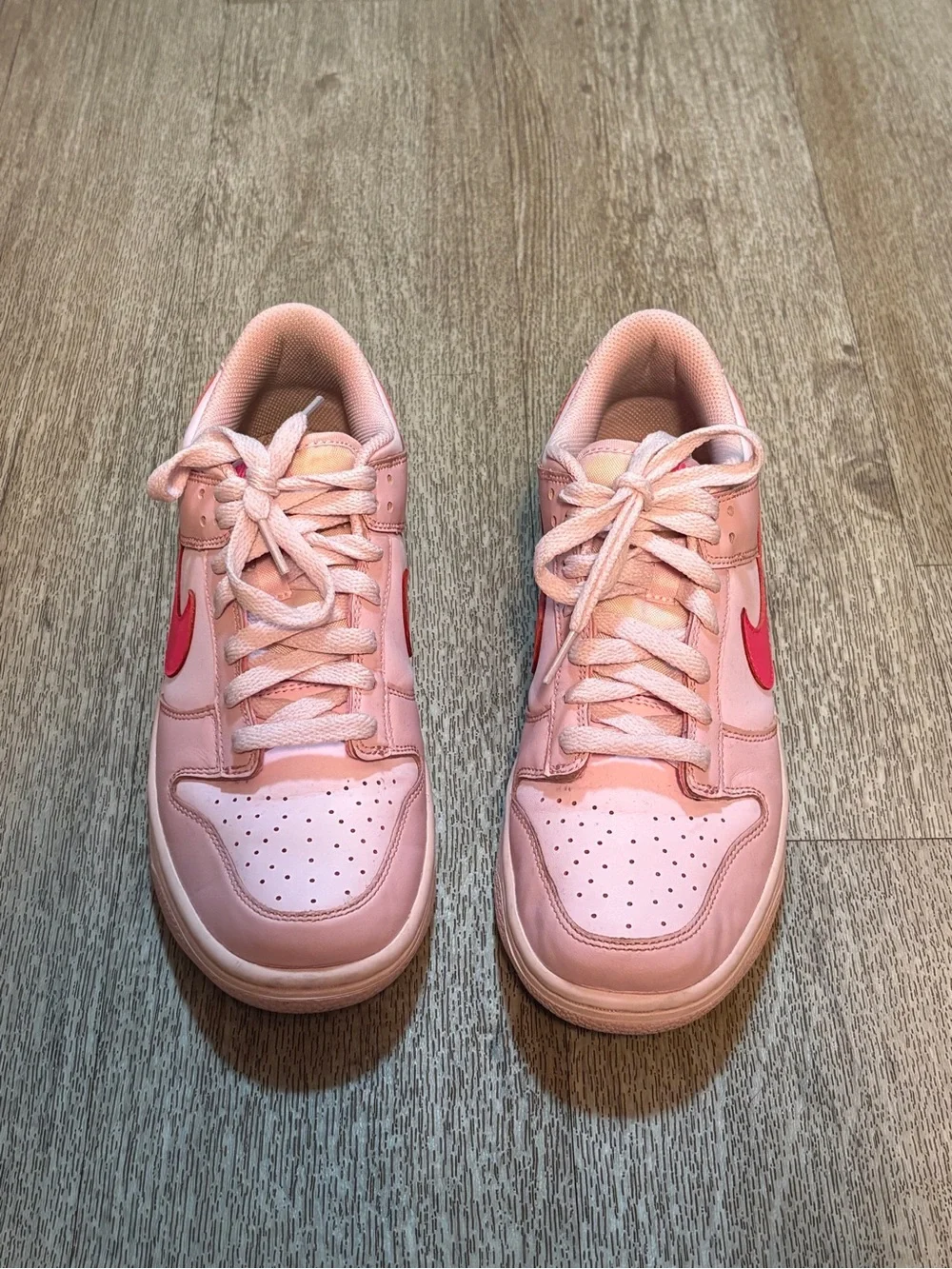 NIKE DUNKS PINK 7Y